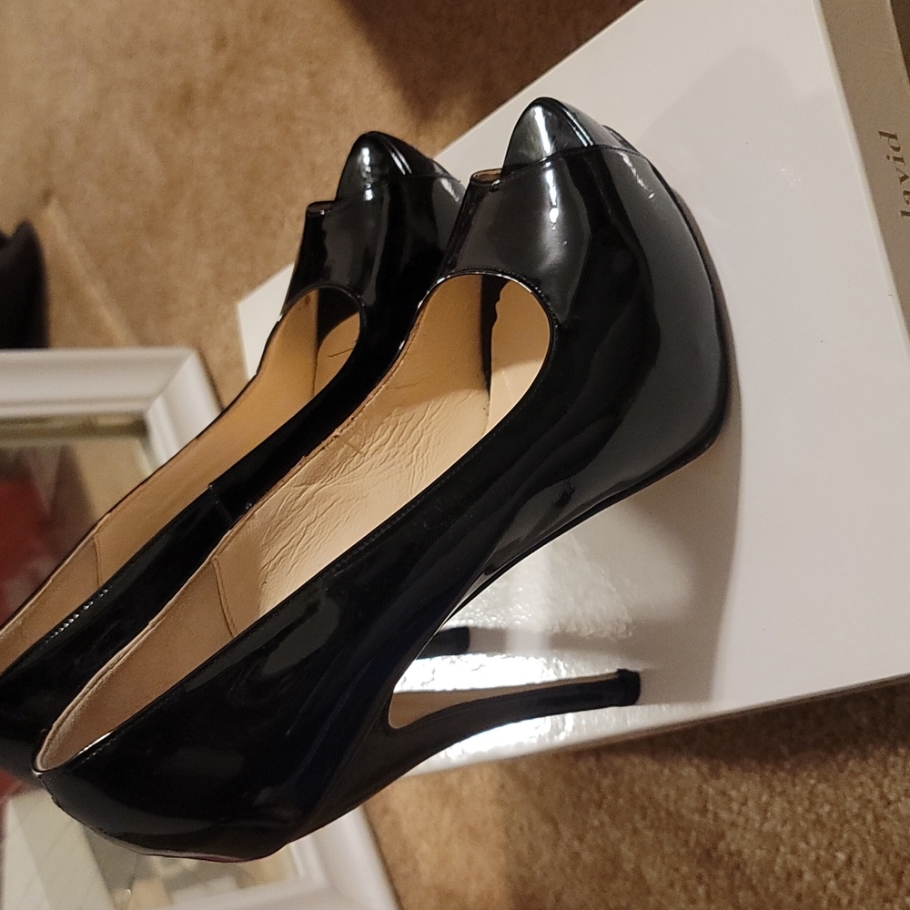Charles David black sexy heels